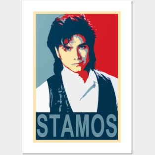 VOTE STAMOS Posters and Art